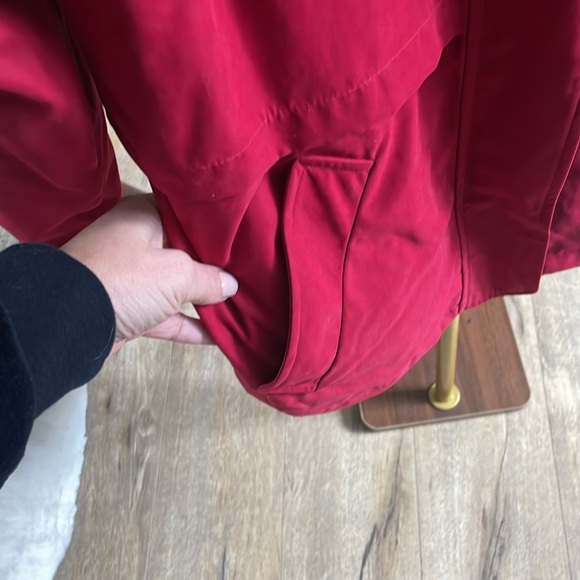 Liz Claiborne red lined jacket size SP - Picture 5 of 10